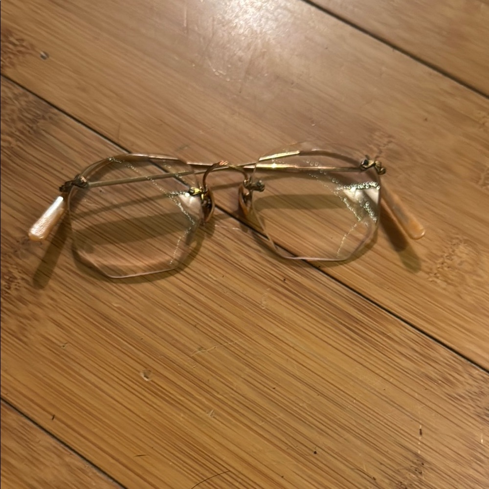 Antique 12k eye glasses